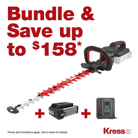 Kress Hedge Trimmer Bundle